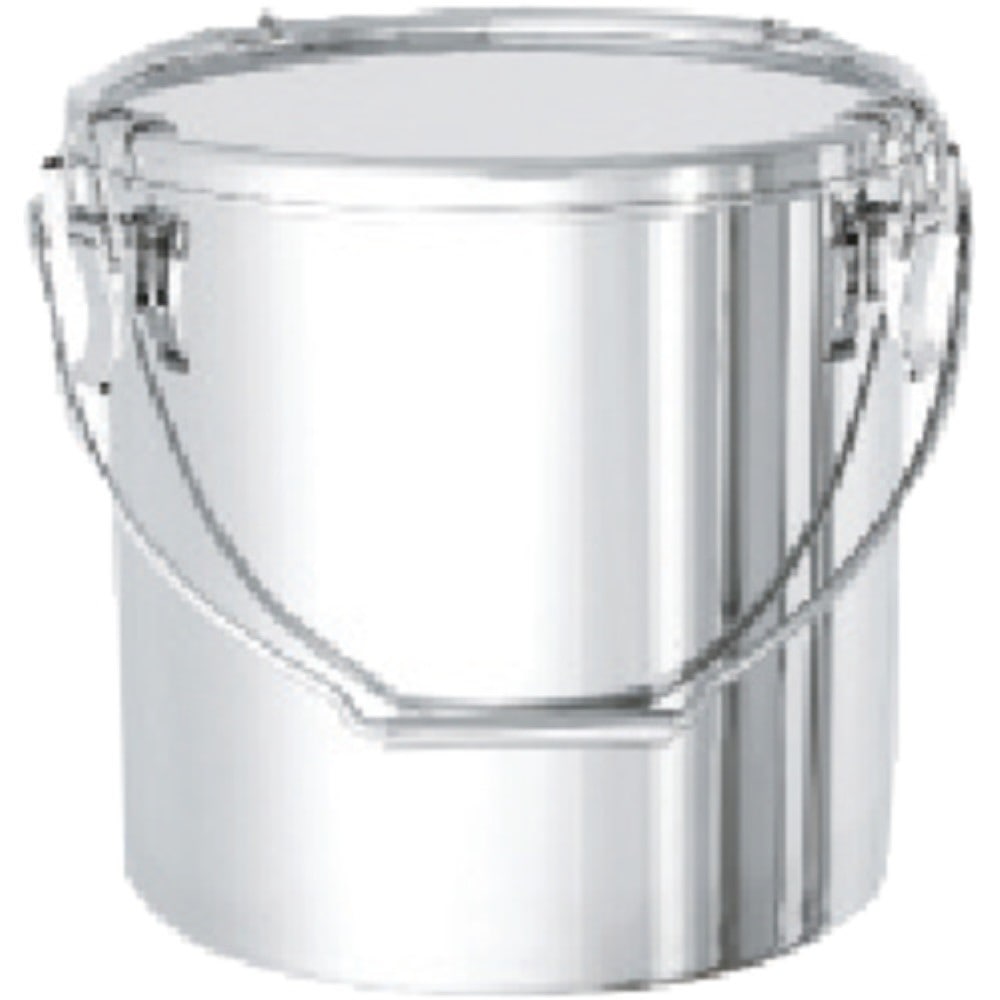 【メーカー直送T】日東　ステンレスタンク　テーパー付吊下げ密閉タンク（フタ付）　２５Ｌ　TP-CTB-33　(SUS304 25L　ﾌﾀﾂｷ)