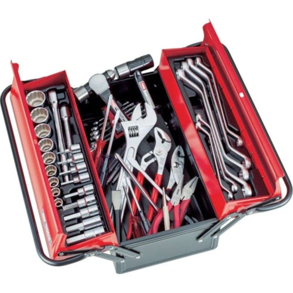 【ポイント3倍 4/8-4/10まで】【メーカー直送T】ＴＯＮＥ　ツールセット（ヘキサゴンタイプ）　５７ｐｃｓ　700H