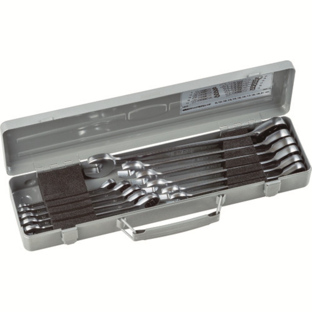 【メーカー直送T】ＴＯＮＥ　切替式ラチェットめがねレンチセット　１０ｐｃｓ　RMR110