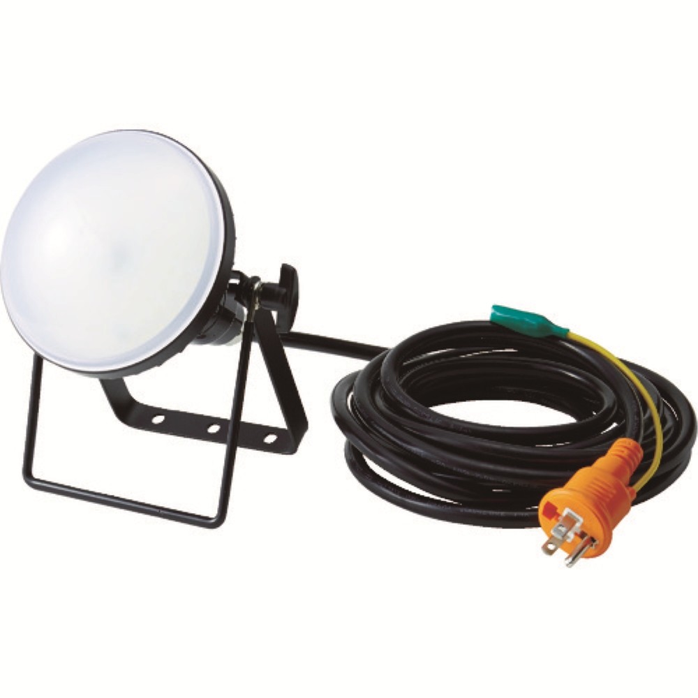 【メーカー直送T】ＴＲＵＳＣＯ　ＬＥＤ投光器　ＤＥＬＫＵＲＯ　２０Ｗ　１０ｍ　アース付　２芯３芯両用タイプ RTLE210EP