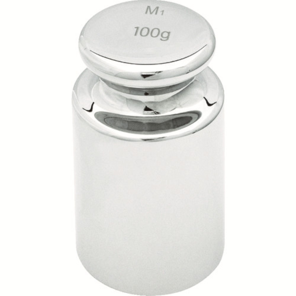 【メーカー直送T】ＴＲＵＳＣＯ　ＯＩＭＬ型　円筒分銅Ｍ１級　１００ｇ MLCM100G