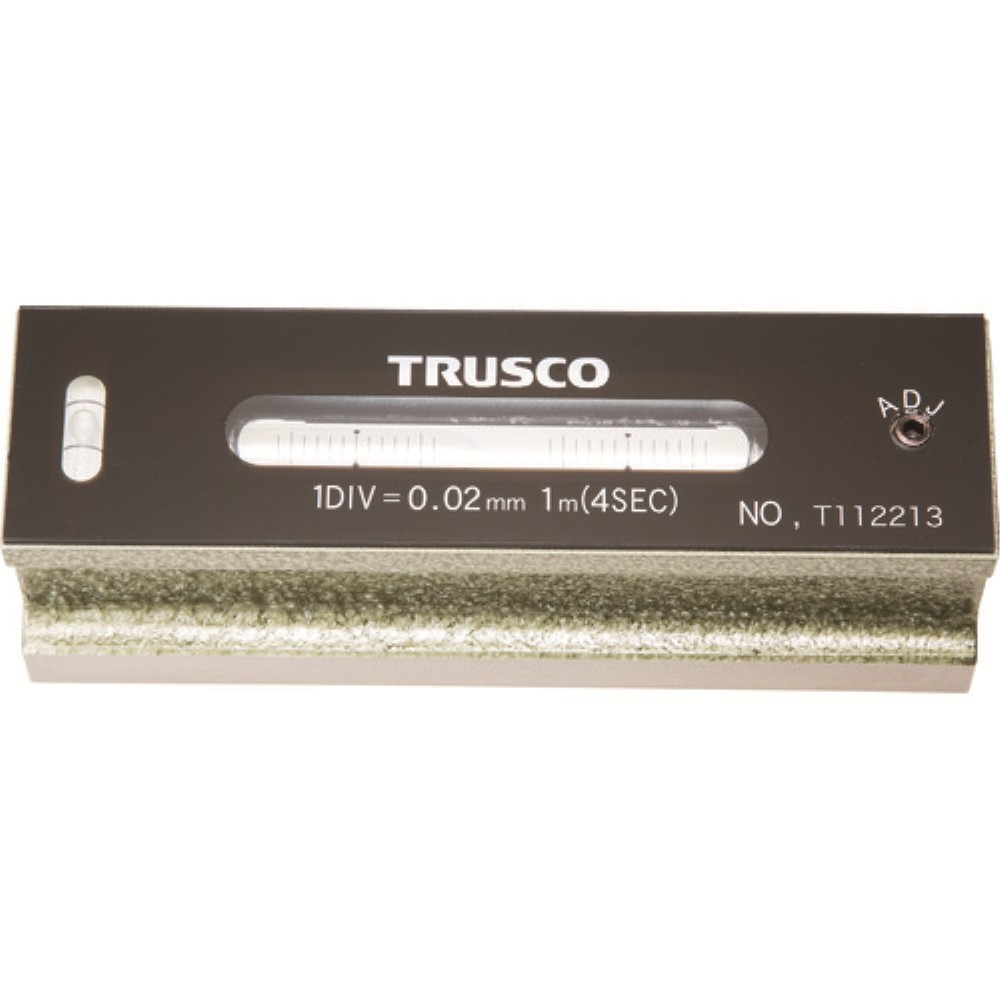 【ポイント3倍 4/8-4/10まで】【メーカー直送T】トラスコ中山(TRUSCO)　平形精密水準器　Ｂ級　寸法１５０　感度０．０２　TFL-B1502