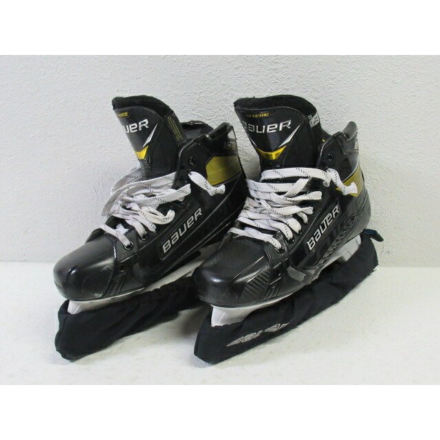 【中古品】 BAUER SUPREME ULTRASONIC LS5G VERTEXX バウアー アイスホッケー 滑る靴 7.5EE ゴーロバート・エドワード・リー滑る キーパー 貨物輸送無料！