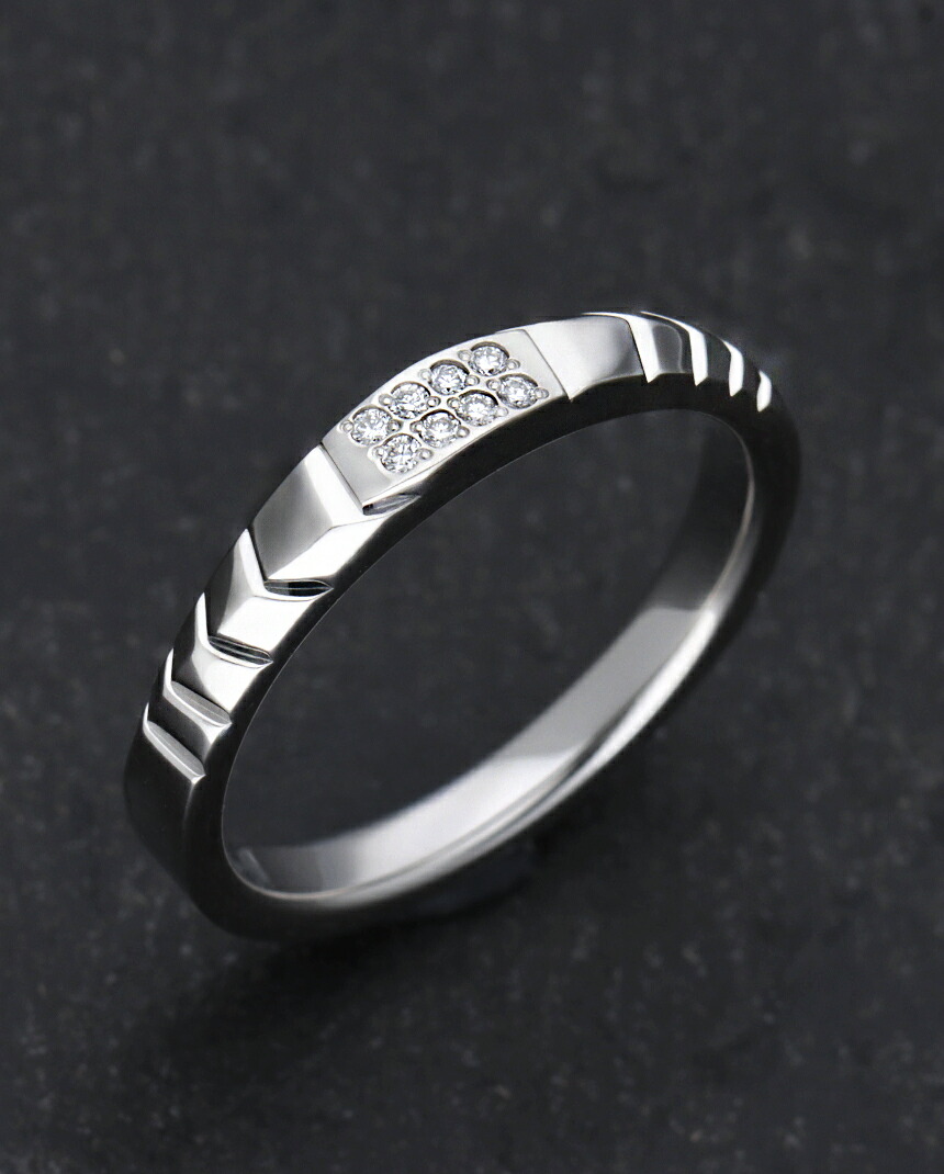 【最大3,000円オフCP!PT3倍!】エトナ etna PT950リング ウェッジ ダイヤ wedge lady&rsquo;s 3～25号 ニッケルフリー｜ジュエリー＆パーツメーカーKOHSAi