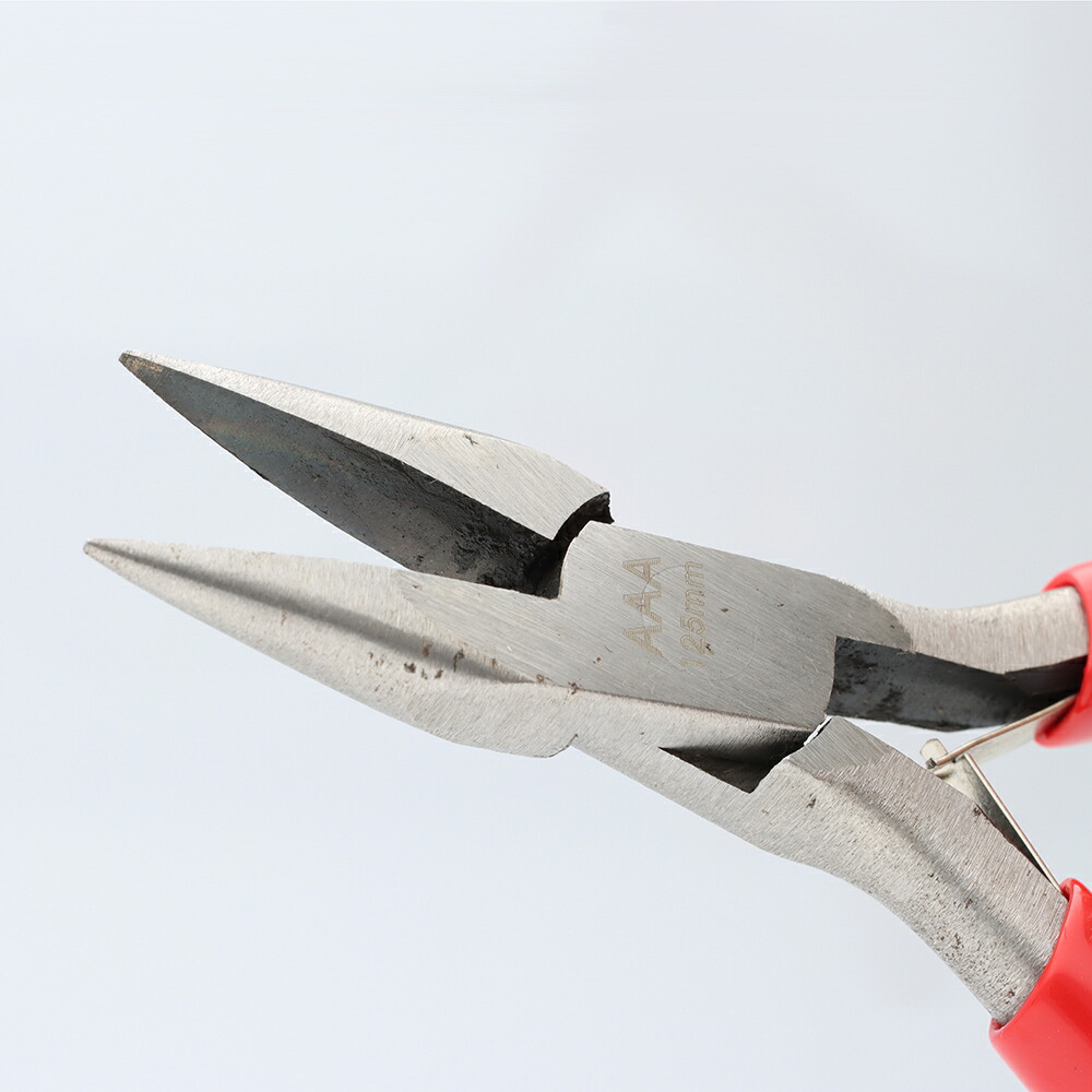 最大58 オフ アクセサリー制作に最適 ヤットコ 平ヤットコ 先細 ペンチ プライヤー 工具 アクセサリー ジュエリー用 専用工具 道具 パーツ加工 Diy ハンドメイド ツール エントリーモデル 使いやすい 便利 Qdtek Vn