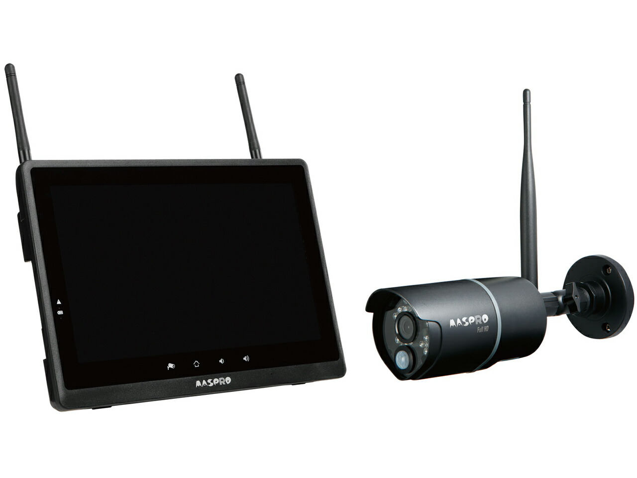 楽天市場】マスプロ電工 WHC10ML ワイヤレスHDカメラ 10インチモニター