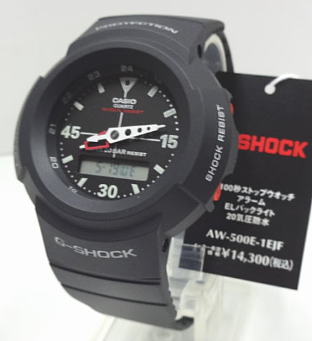 電池約寿命約7年 あす楽対応 G Shock 人気モデルデジタル アナログモデル Aw 500e 1ejf Francophile Dk