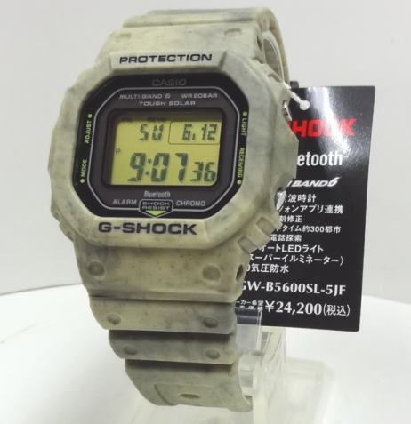 SANDLANDカラーモデルカシオ CASIO G-SHOCKモバイルリンク・電波