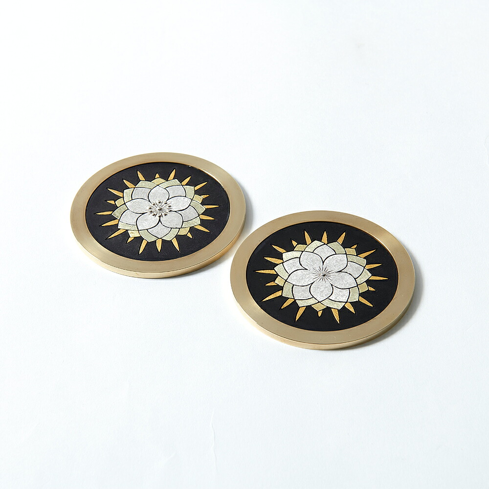 手づくり 伝統工芸品 METALHEARTS 呼銀座 手鏡 「月鏡華」｜小粋屋東京 78,650円
