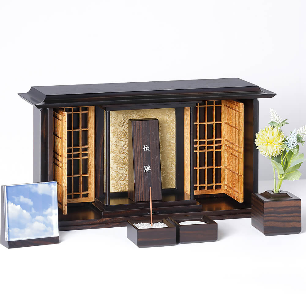 楽天市場】東京仏壇てもと堂 位牌 伝統工芸品 黒檀 木製 東京仏壇 送料