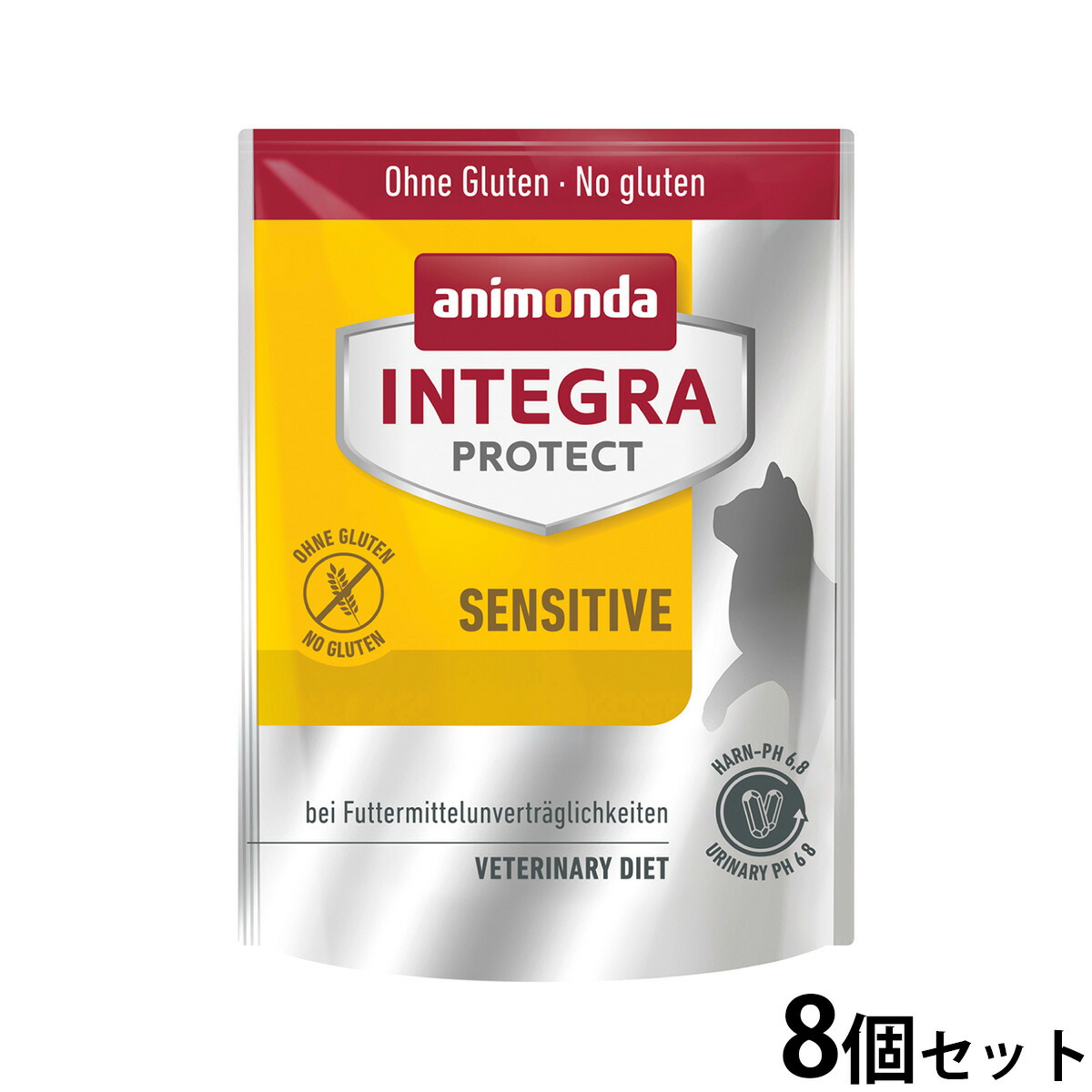 【店内ポイント最大39倍！本日限定！】アニモンダ インテグラプロテクト アレルギーケア キャットフード 300g×8個 無添加 猫