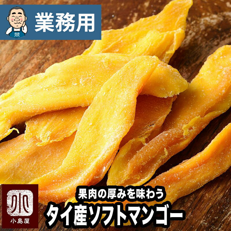 【業務用・卸販売】ドライマンゴー ソフトマンゴー タイ産 20kg 業務用バルク（箱単位）販売 タイマンゴーとフィリピンマンゴーの特徴を兼ね備えた甘みが強めで柔らかいソフト食感のマンゴー タイマンゴー ドライフルーツ 上野 アメ横