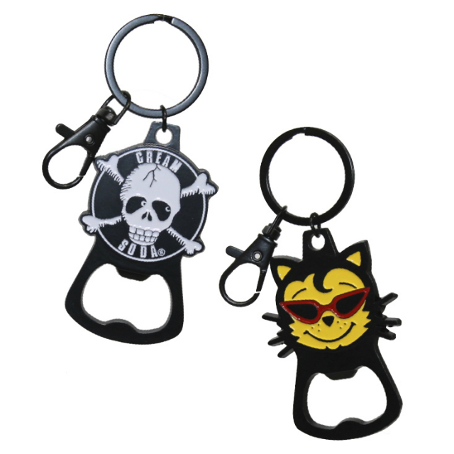 Amazon.co.jp: クリームソーダドクロプレートキーホルダー