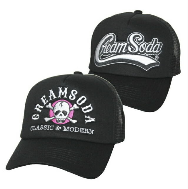 楽天市場】CREAM SODAクリームソーダ◇カーシブロゴメッシュキャップ