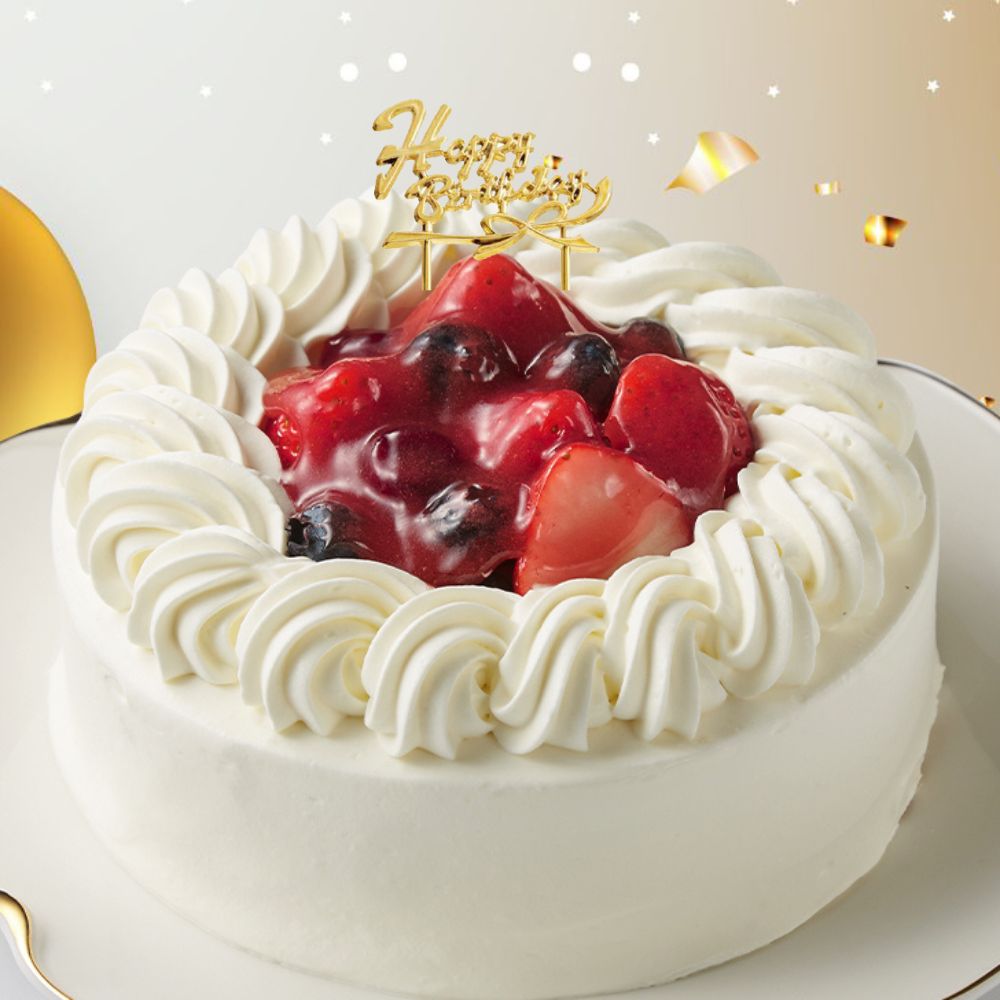 楽天市場】クリスマスケーキ 苺と木の実のショートケーキ 4号 楽天市場】クリスマスケーキ 苺と木の実のショートケーキ 4号