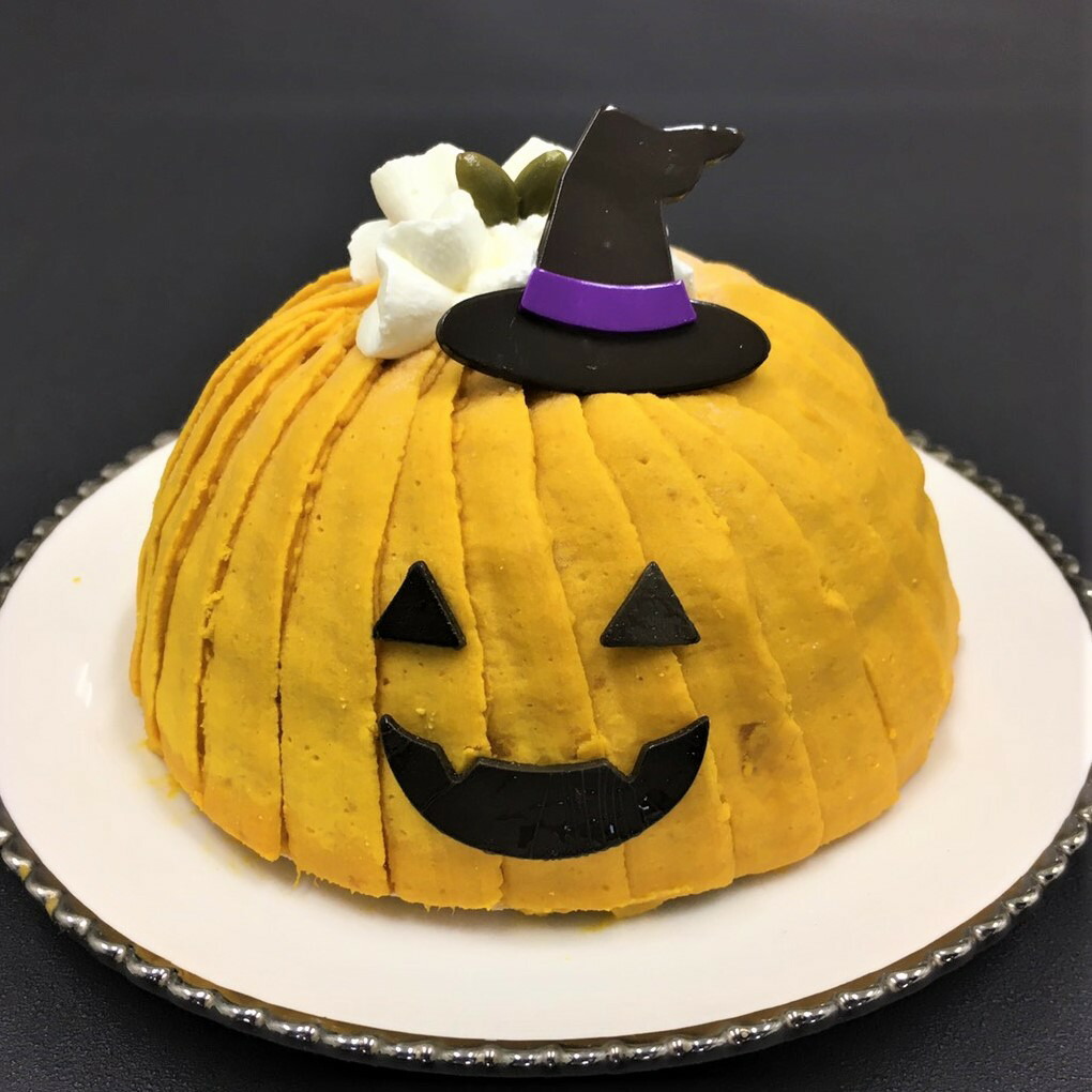 楽天市場 秋冬限定 キャラメルパンプキンケーキ4号 直径12cm 送料無料 ケーキ ハロウィン ホールケーキ デコレーション カボチャ パンプキン キャラメル パーティー 小島屋乳業製菓 新宿kojimaya 新宿kojimaya楽天市場店