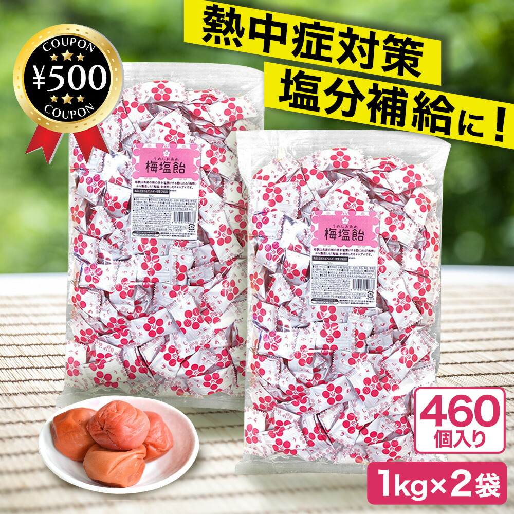 楽天市場】桃太郎製菓 激しょっぱ生梅塩飴 1kg×1袋入り （北海道