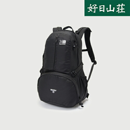 Karrimor カリマー セクター 25 Black 9000 ss 送料無料 アウトドア 登山 Karrimor アウトドア バッグ バックパック 旅行 お買いもの 通勤 通学 リュック バック 好日山荘webショップkarrimor Sector 25