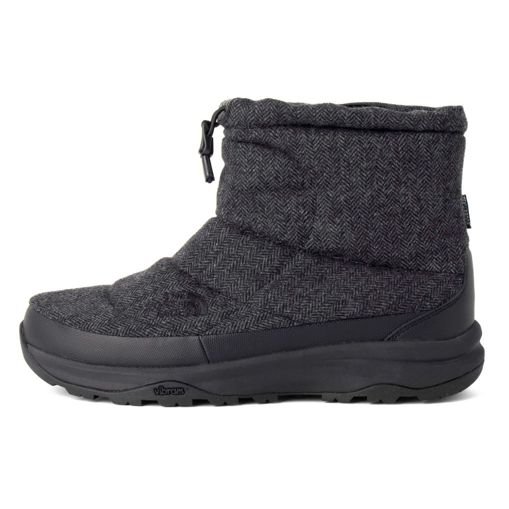 【アウトレット】THE NORTH FACE ザ・ノース・フェイス ヌプシブーティウォータープルーフ VII ショート［ユニセックス］/ カラー：WB（ウールブラック×TNFブラック ）/ NF52273 WB