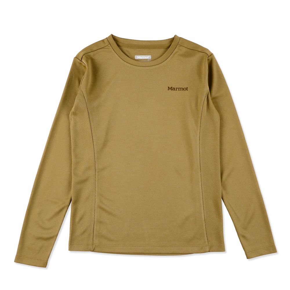 MARMOT - 【新品タグ付】Marmot♡W&#39;s Sunscreen L/S CrewロングＴ ウィメンズサンスクリーンロングスリーブクルー / W's Sunscreen