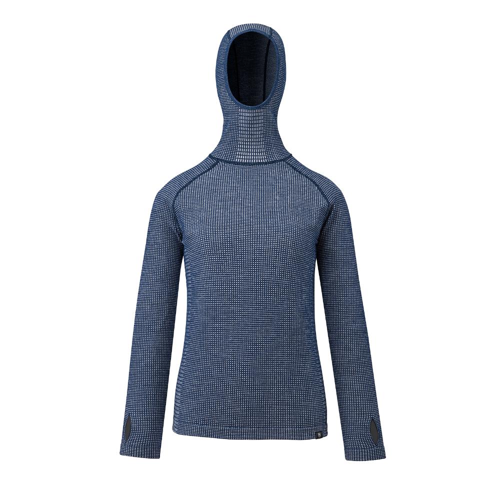 ミレー] 防寒ニット 【レディース】 ワッフル ウール フーディ MIV01914 ミレー] 登山インナー 【レディース】 ワッフル ウール フーディ  MIV01914 ウィメンズ】ワッフル ウール フーディ | Millet(ミレー )公式