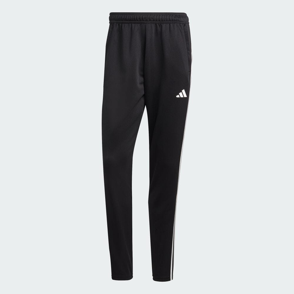 【最大P10倍！4/11 1:59迄】adidas アディダス トレイン エッセンシャルズ スリーストライプス トレーニングパンツ［メンズ］/ IB8168 BKWH