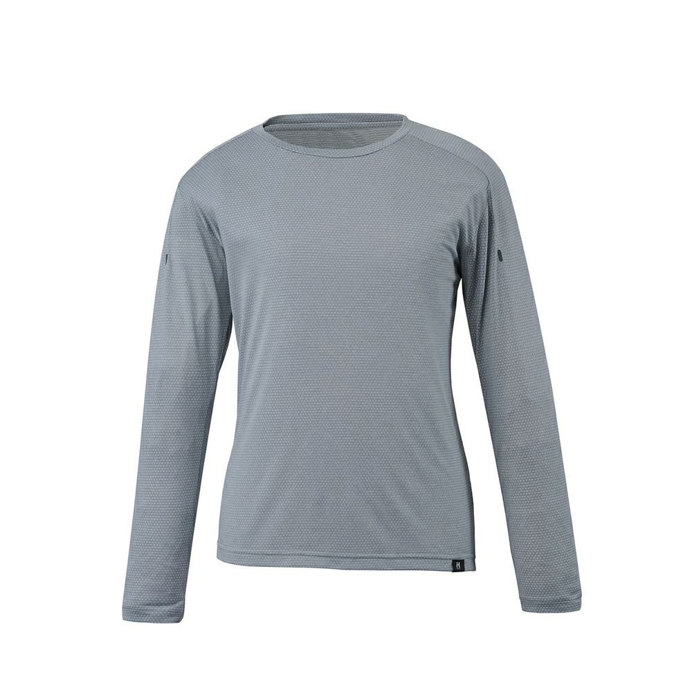 【アウトレット】MILLET ミレー ヘザーメッシュクルーロングスリーブ［ウィメンズ］/ HEATHER MESH CREW LS W MIV01783 N7372