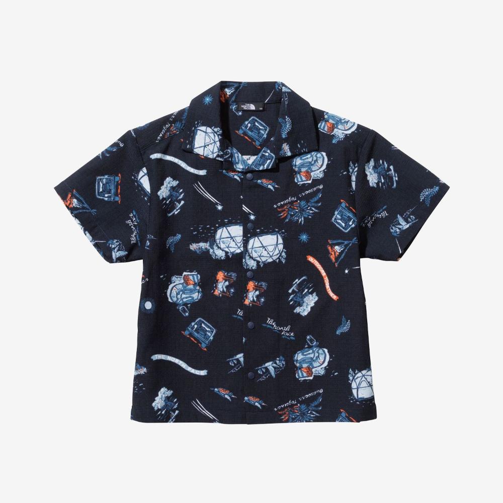 美品ザ・ノース・フェイス ショートスリーブアロハベントシャツ 半袖シャツ メンズ THE NORTH FACE (ザノースフェイス) S/S Aloha Vent Shirt #MEN