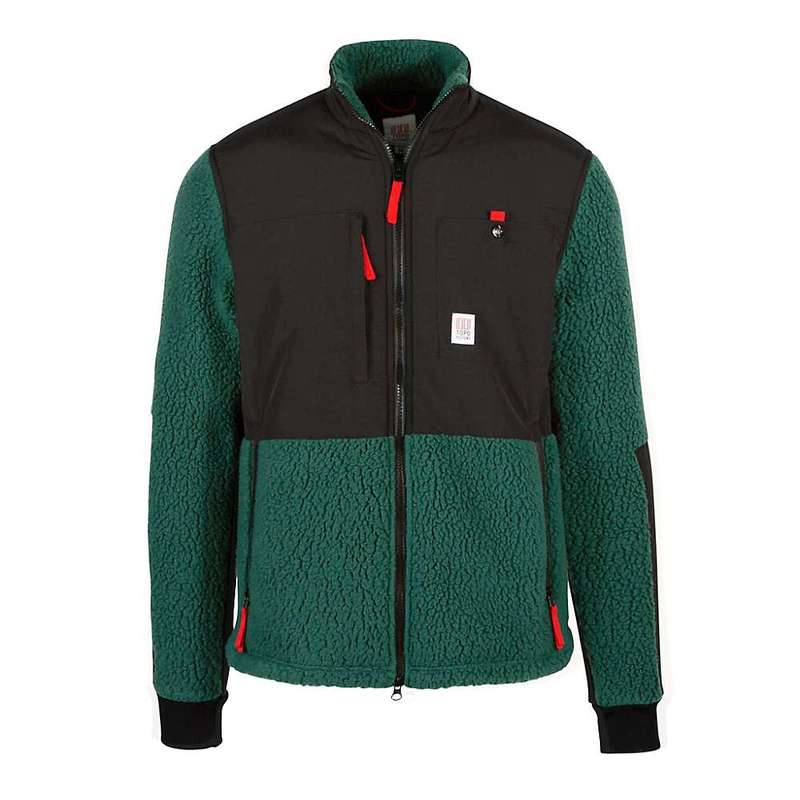 【アウトレット】TOPO DESIGNS トポデザイン SUBLPINE FLEECE MEN / BLACK/FOREST