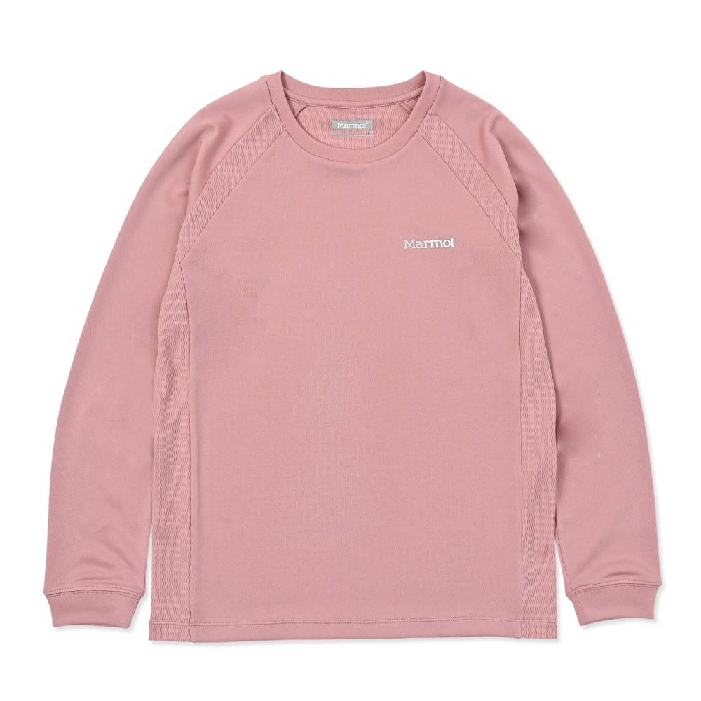 【楽天市場】NEW! Marmot マーモット クライムスキンロングスリーブ[レディース] / カラー：C007/PNK（PINK/ピンク