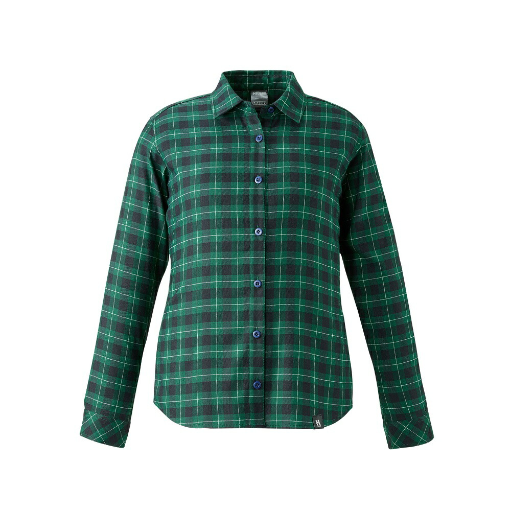 【クリアランス】MILLET ミレー / パラディスロングスリーブシャツ[ウィメンズ] / カラー：N7807（JASPER GREEN） / PARADIS SHIRT LS W MIV02145-N7807｜好日山荘Webショップ