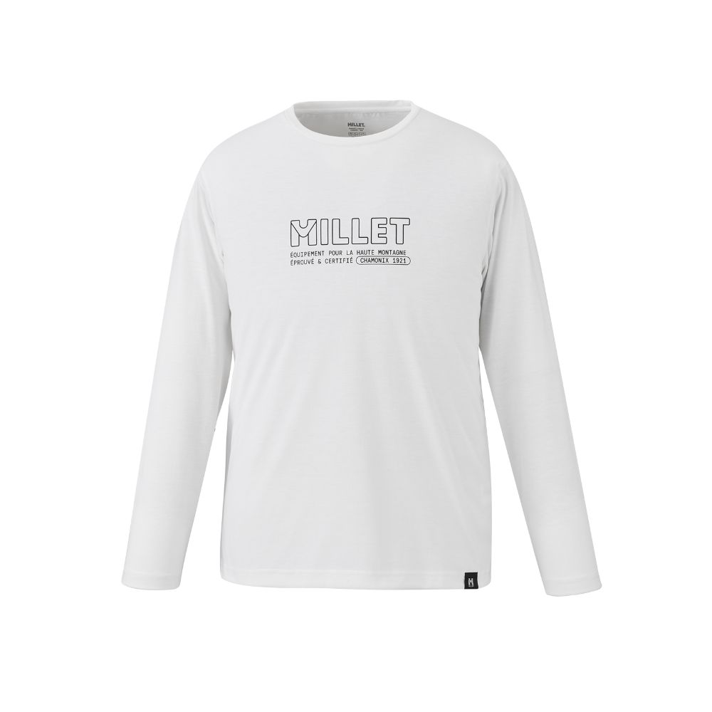 【楽天市場】NEW! MILLET ミレー / ミレーロングスリーブTシャツ[メンズ] / カラー：N8014（FOGGY DEW