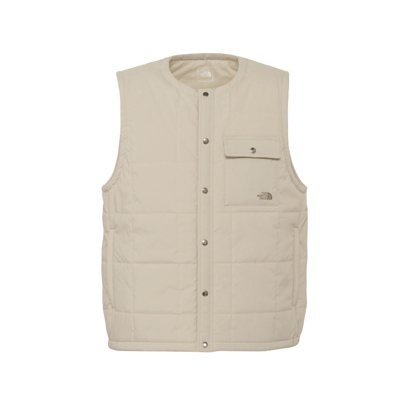 【クリアランス】THE NORTH FACE ザ・ノース・フェイス メドウウォームベスト［ユニセックス］/ カラー：FI（フォッシルアイボリー）/ MEADOW WARM VEST NY82530_FI