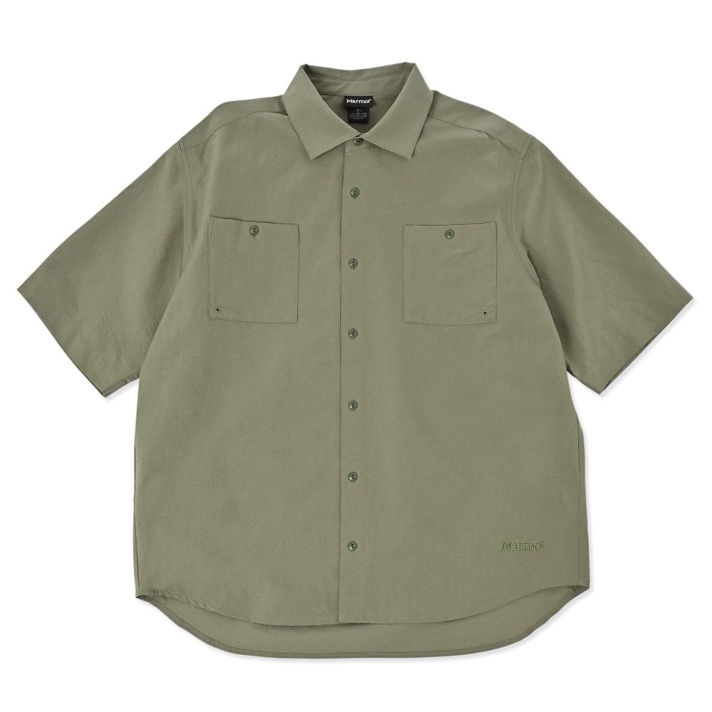 マーモット 半袖 シャツ メンズ 襟付き チェック柄 アウトドア ブランド エルドリッジシャツ 62220 Marmot Eldridge Shirt - Men's Moonb 楽天市場】マーモット 半袖 シャツ メンズ 襟付き チェック柄