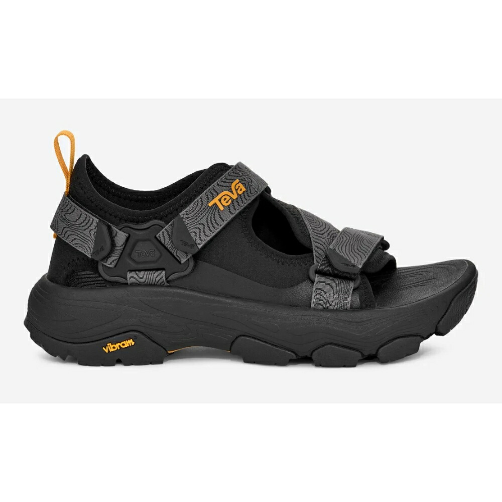 【最大P5倍！7/31迄】Teva テバ グランドビュー マックス サンダル［メンズ］/ カラー：BLK（ブラック）/ GRANDVIEW MAX SANDAL 1164770 BLK｜好日山荘Webショップ