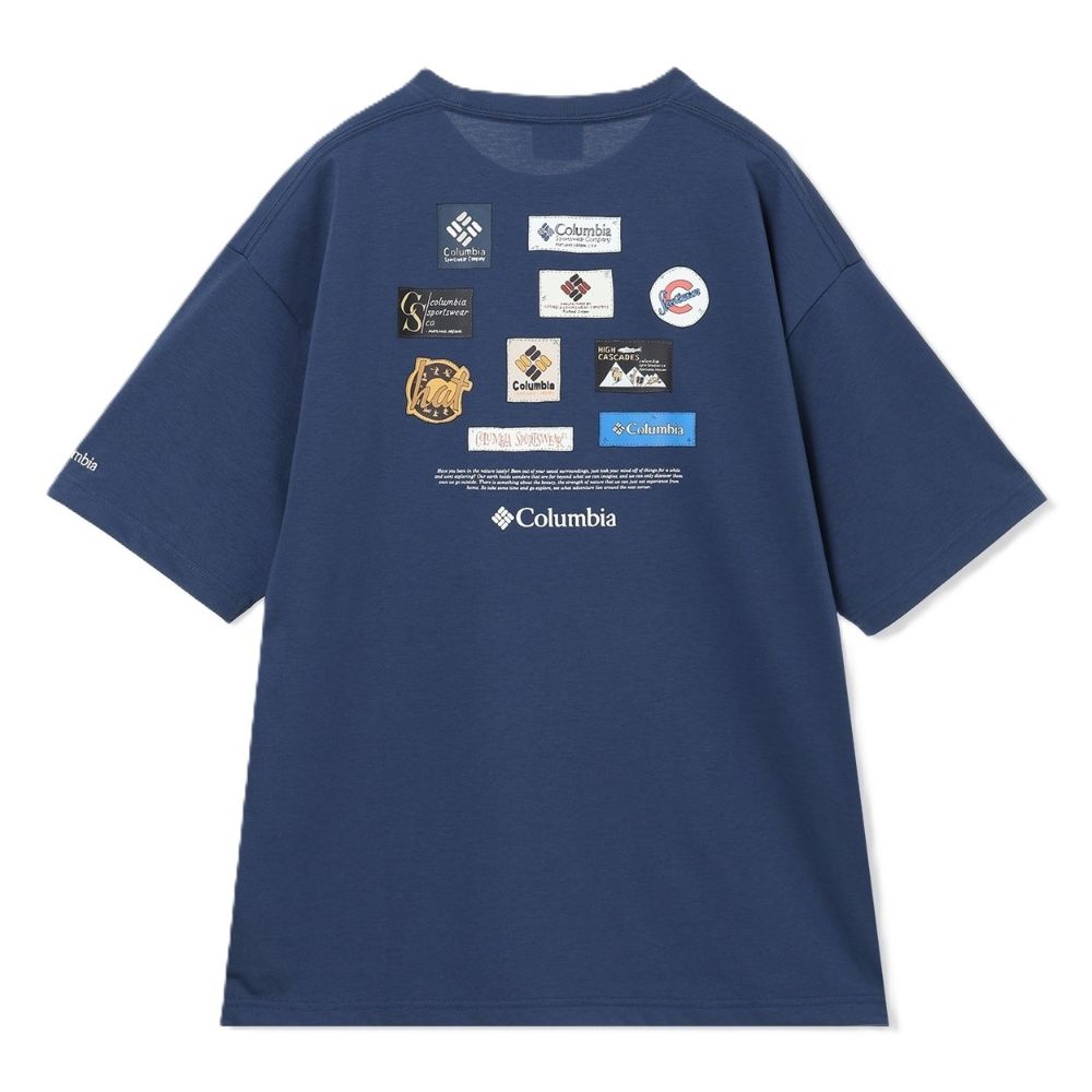 NEW! Columbia コロンビア スタックブルックグラフィックショートスリーブTシャツ［ユニセックス］ / カラー：478（Dark Mountain）/ Stuck Brook Graphic S/S Tee PG7093_478 4,675円