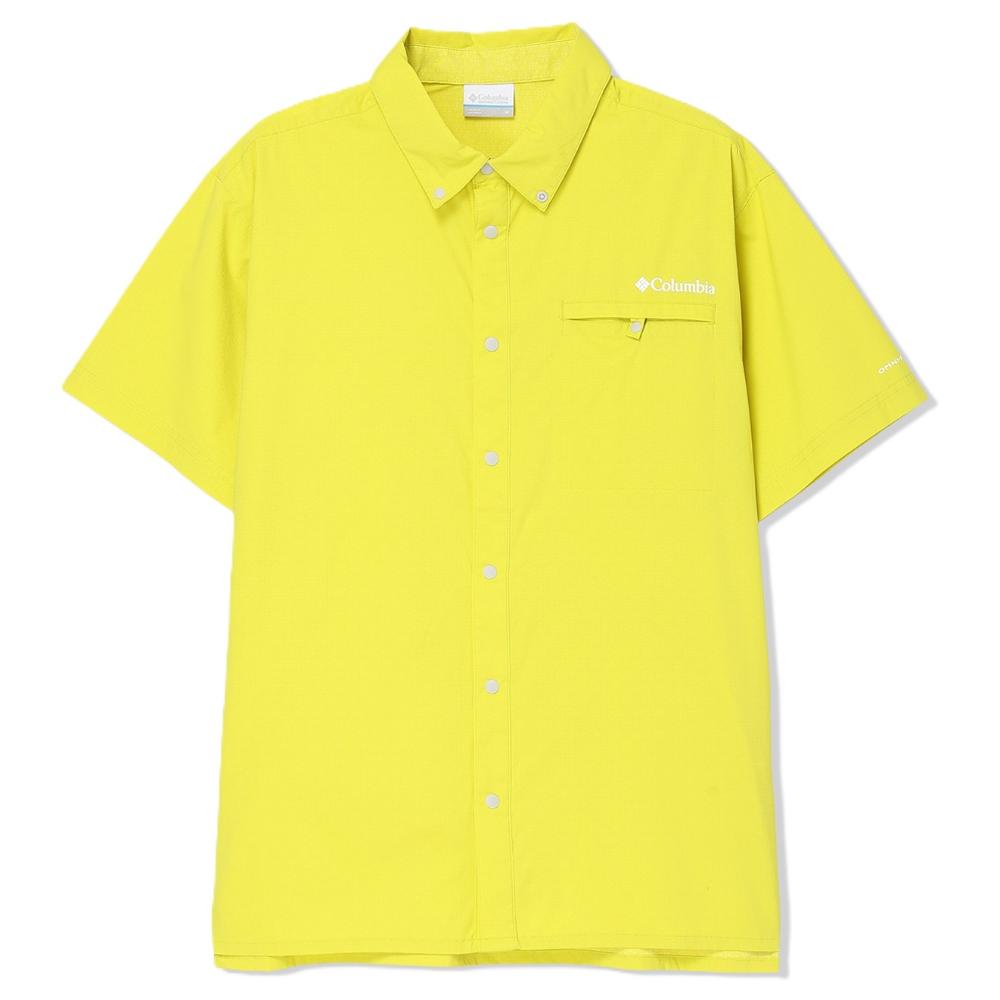 NEW! Columbia コロンビア トレイルラッシュショートスリーブシャツ[メンズ] / カラー：367（367 Ginkgo）/ PG3797_367 10,296円