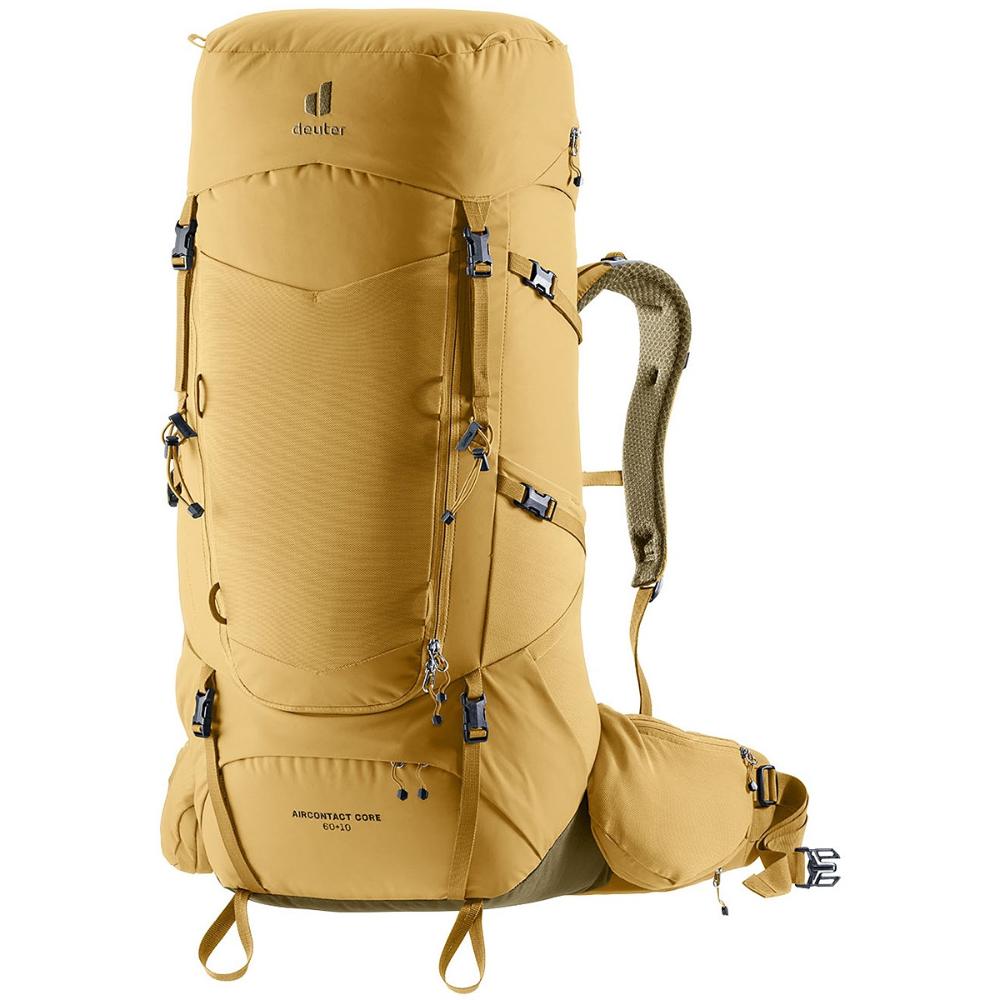 NEW! deuter ドイター エアコンタクトコア 60+10 / カラー：6216（サバンナ&times;ノリ）/ D3350526-6216｜好日山荘Webショップ