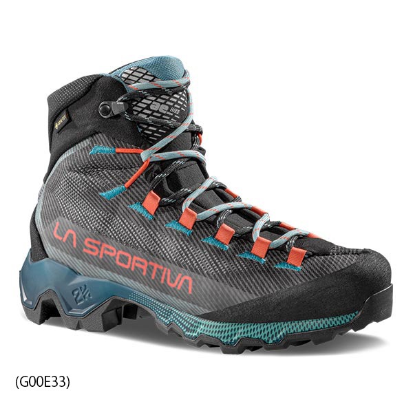 NEW! LA SPORTIVA スポルティバ キロ24 / カラー：G00E33（カーボン×エバーグレート）/ AEQUILIBRIUM HIKE GTX WOMAN ZFHS138G00E33