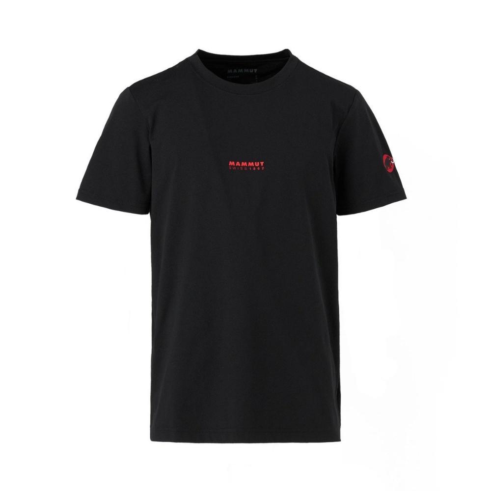 NEW! MAMMUT マムート QDロゴプリントP1Tシャツ アジアンフィット［メンズ］クラシック / カラー：0001（black）/ 105286_0001
