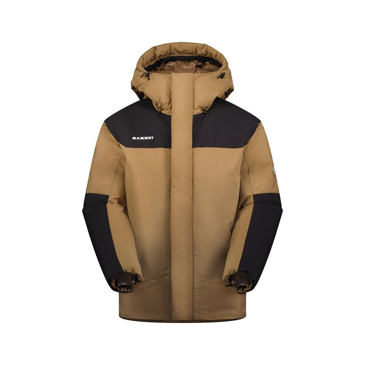 【クリアランス】MAMMUT マムート アイスフォール ソフトシェル サーモ フーデッド ジャケット AF[メンズ] / カラー：7493（dark sand-black）/ Icefall SO Thermo Hooded Jacket AF Men 1011-01940-7493｜好日山荘Webショップ