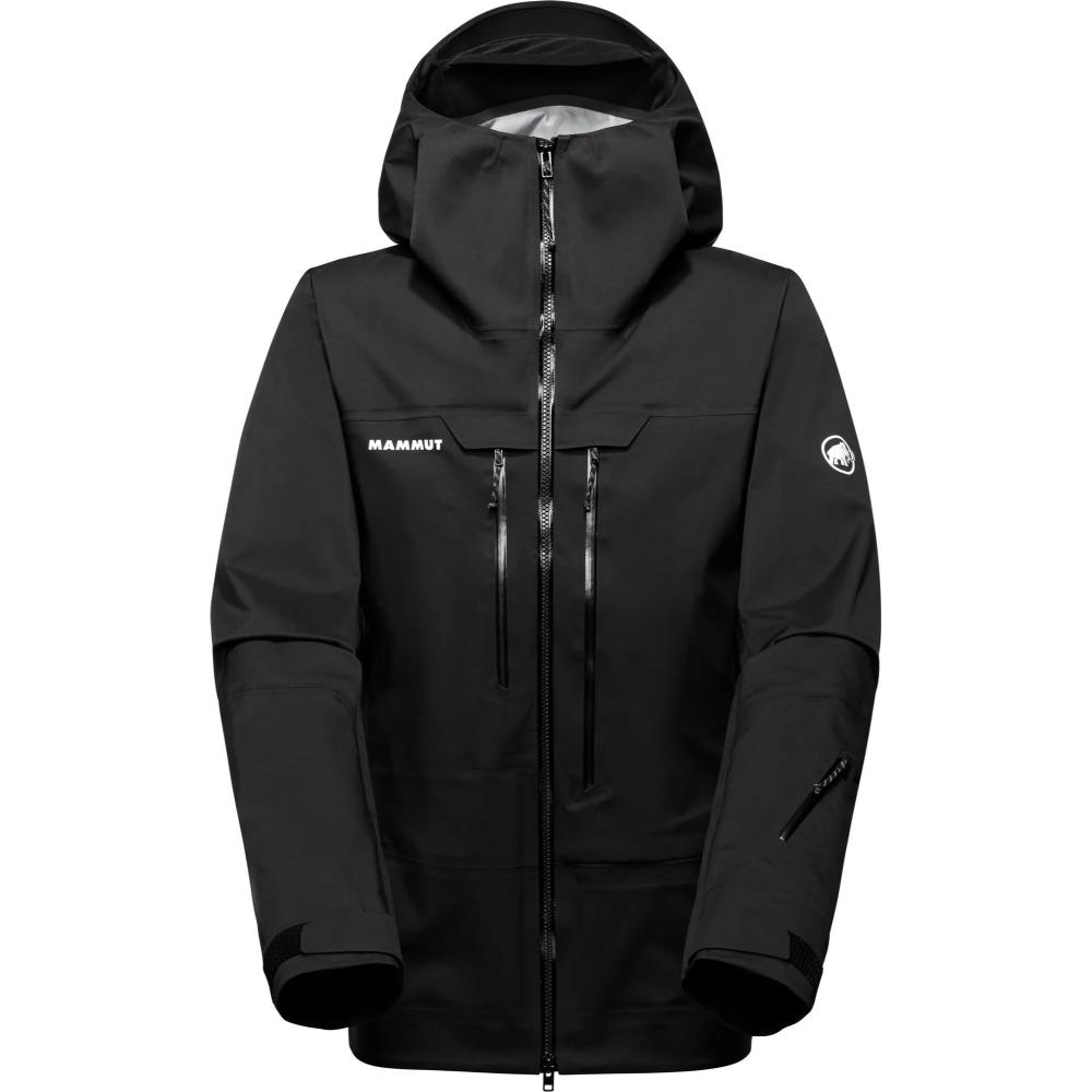 【クリアランス】MAMMUT マムート ハルディグラット ライト ハードシェル フーデッド ジャケット[メンズ] / カラー：0001（black）/ Haldigrat Light HS Hooded Jacket 1010-30381-0001｜好日山荘Webショップ