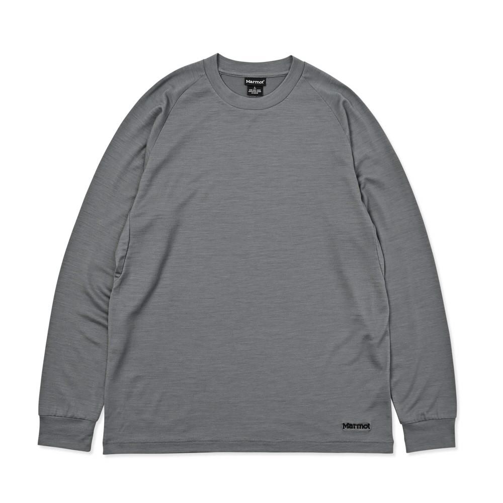 NEW! Marmot マーモット マーモットメリノウールロングティー / カラー：C003（GRAY）/ Marmot Merino Wool Long Tee MTFW25ULS074_GY