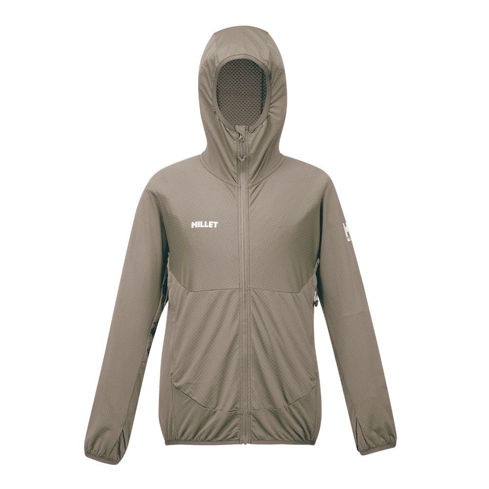 NEW! MILLET ミレー ソルメッシュフーディ［ウィメンズ］ / カラー：N9904（DORITE）/ SOL MESH HOODIE W MIV02204_N9904