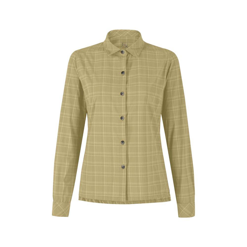 【クリアランス】MONTURA モンチュラ ドロミティロングスリーブシャツ[ウィメンズ] / カラー：036（DESERT BEIGE）/ DOLOMITI L/S SHIRT WOMAN MQLG50W-036M｜好日山荘Webショップ