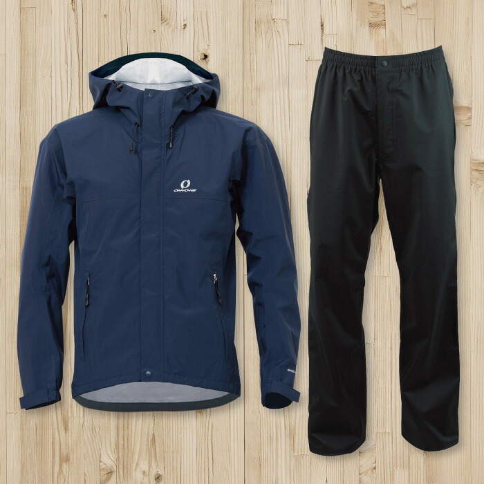 【最大P5倍！7/31迄】NEW! ONYONE オンヨネ [メンズ]ブレステックレインスーツ / MENS BREATH TECH RAIN SUITS / ODS97030 679 / カラー：679（ネイビー）/ 0 ODS97030-679｜好日山荘Webショップ