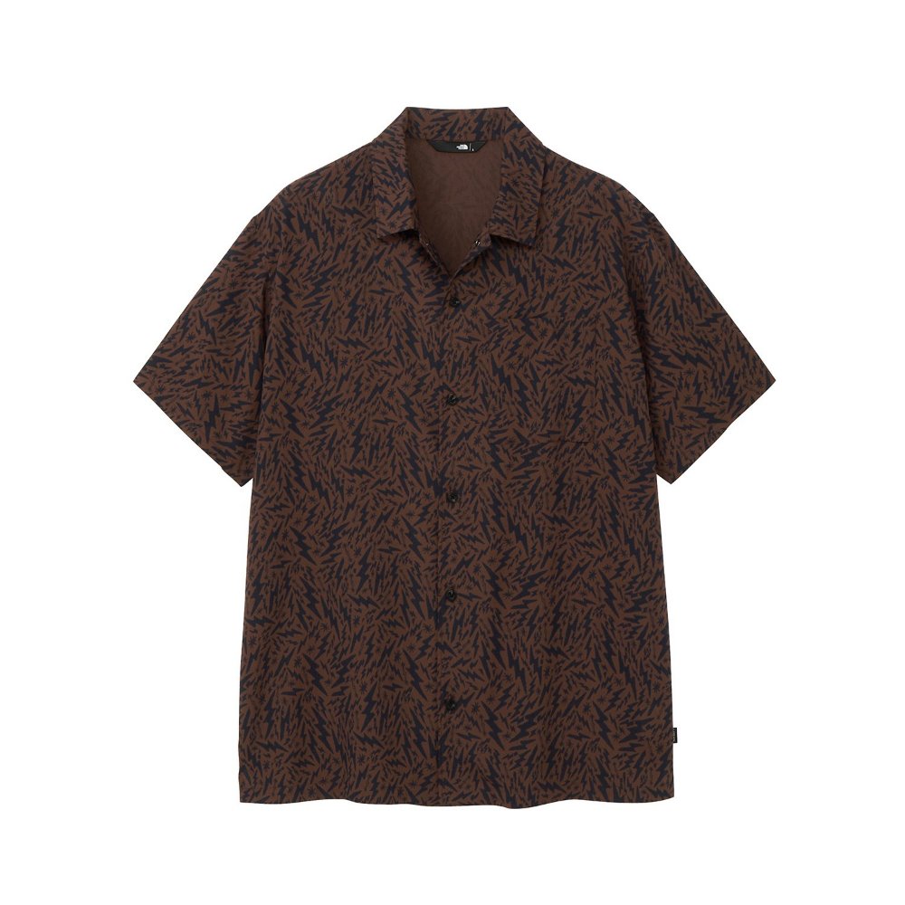 【クリアランス】THE NORTH FACE ザ・ノース・フェイス レイジーライトニングシャツ［メンズ］ / カラー：LR（ライトニングブラウン）/ Lazy Lightning Shirt NR22610-LR｜好日山荘Webショップ