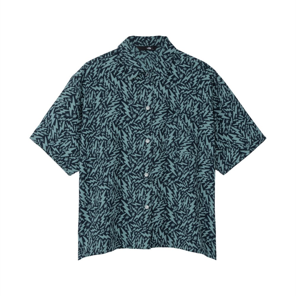 【クリアランス】THE NORTH FACE ザ・ノース・フェイス レイジーライトニングシャツ［レディース］ / カラー：LB（ライトニングブルー）/ Lazy Lightning Shirt NRW22610-LB｜好日山荘Webショップ