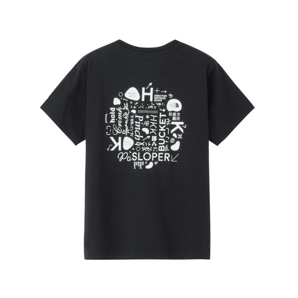 NEW! THE NORTH FACE ザ・ノースフェイス ショートスリーブTNFモンキーマジックティー[レディース] / カラー：K（ブラック・K）/ NTW32634_K