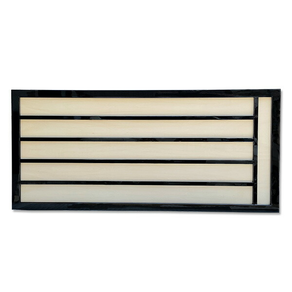 楽天市場】【日本製】寄付額[木製黒塗枠]3段幅180cm×高さ90cm×厚み4cm